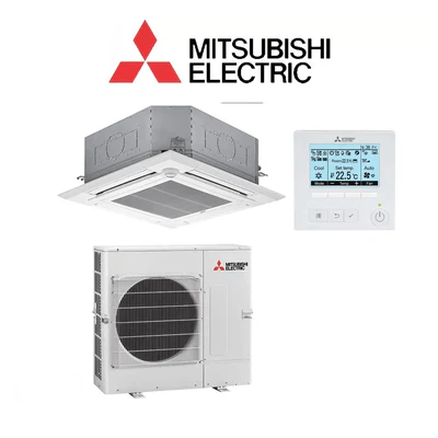 Mitsubishi Compact Cassette 2.5kW SLZM25VAKIT Split System Air Conditioner installed in Adelaide home