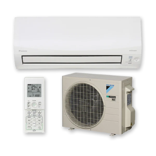 Split system reverse cycle air conditioner (2.5kW), ideal for small to medium homes, starting at $1,599 fully installed with a 5-year installation warranty.