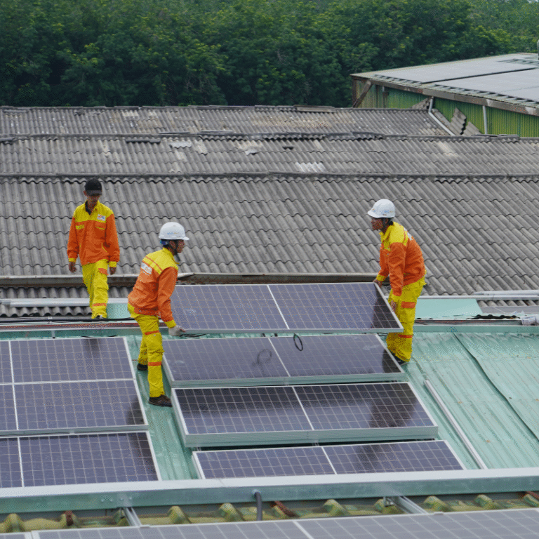 Solar panels and Battery Storage are essential components of a sustainable energy solution.