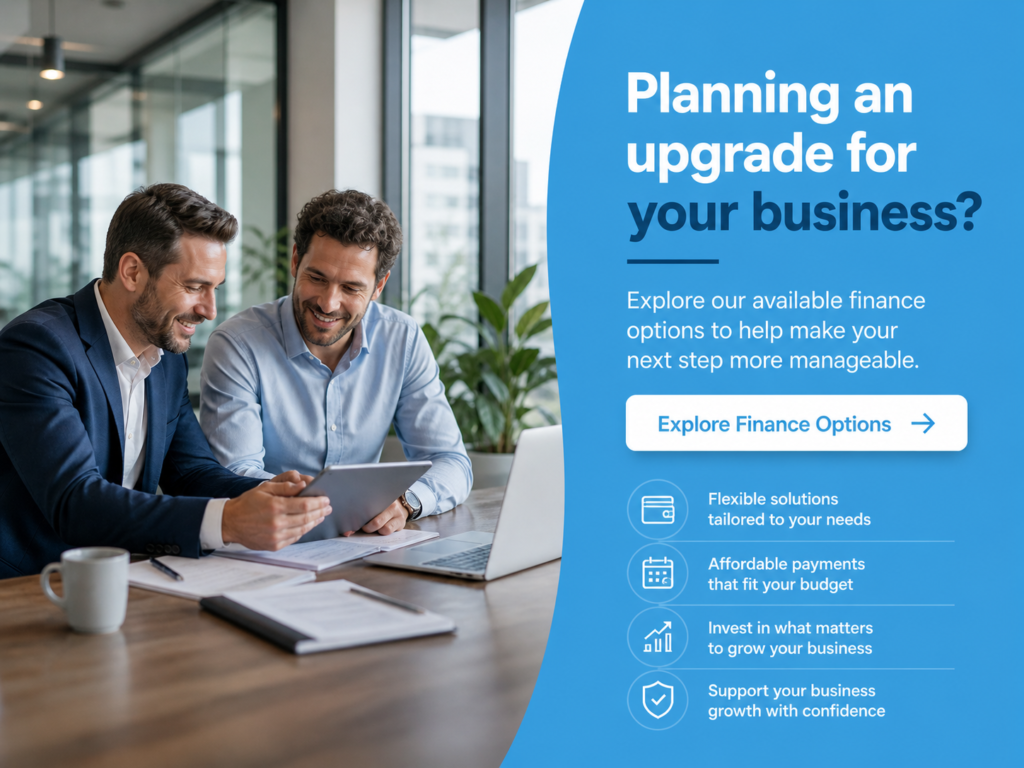 Explore our available finance options to help make your next step more manageable.