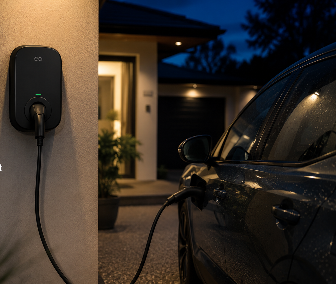 plug in, leave it overnight and wake up ready for the next day